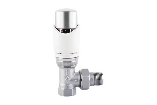 Thermostatic Angled Radiator Valve 2